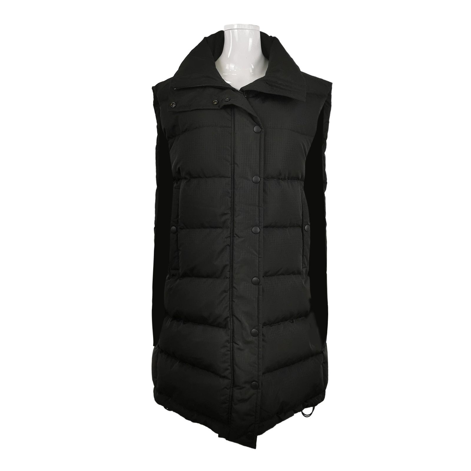 Balenciaga Balenciaga Black Quilted Down Vest XS Size XS / US 0-2 / IT 36-38 - 2 Thumbnail