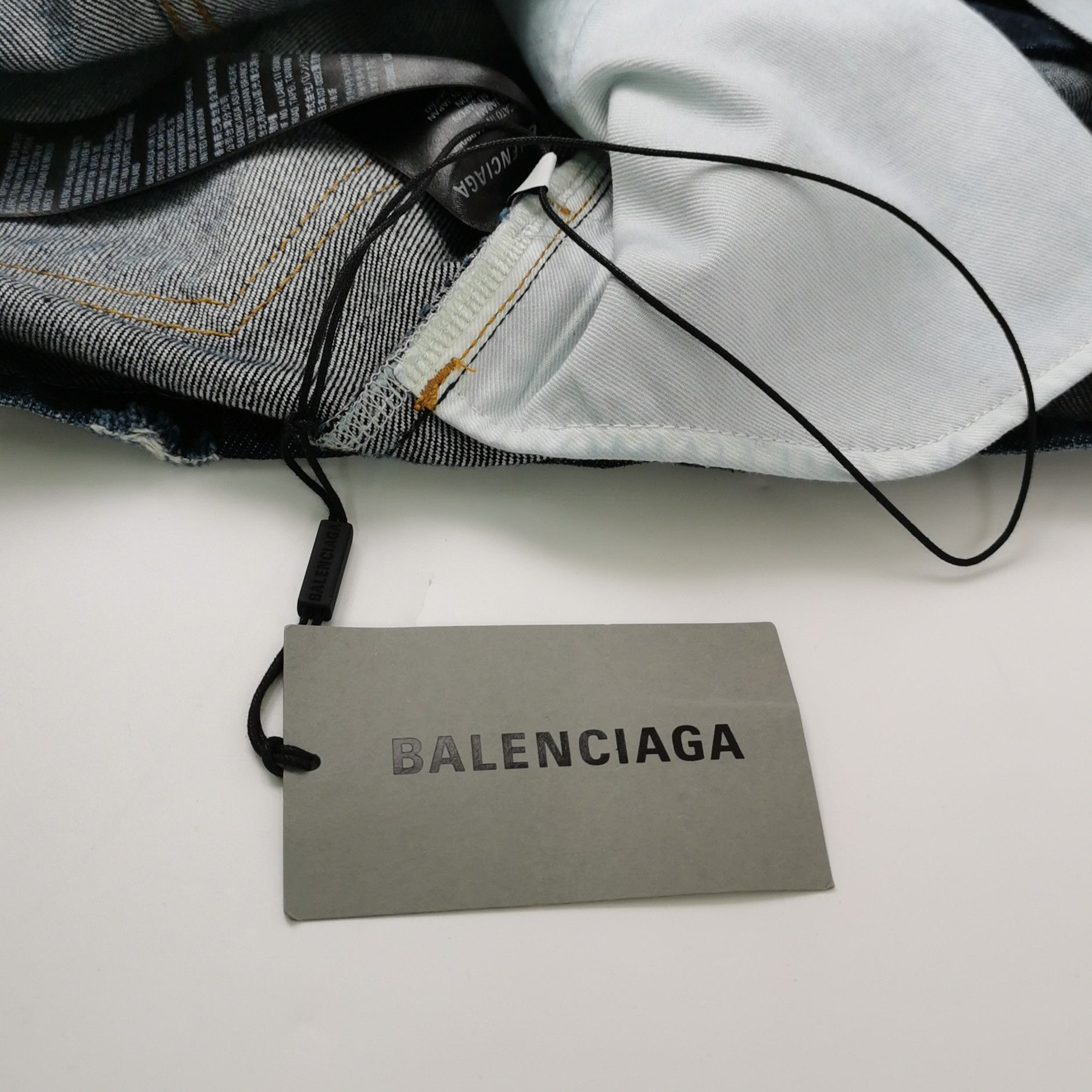 Balenciaga Balenciaga New Denim Mini Skirt Size 38 Size 38" / US 16 / IT 52 - 7 Thumbnail