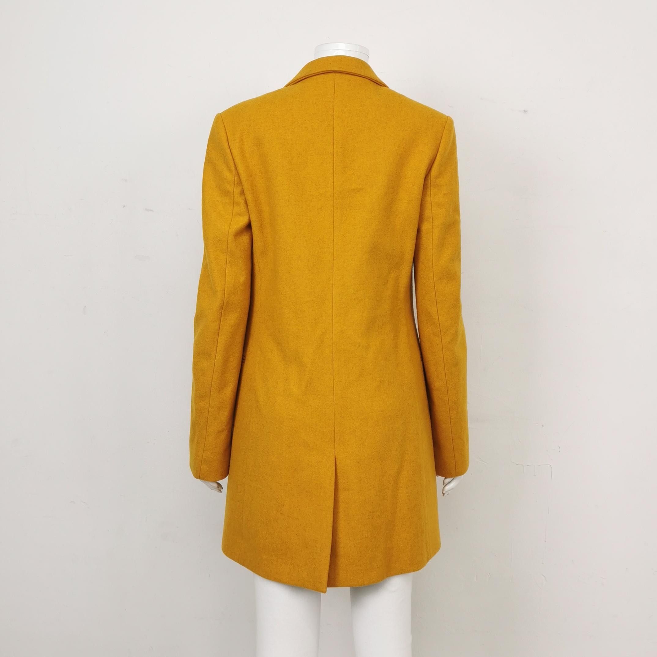 Balenciaga Balenciaga Wool Single-Button Lapel Coat S Size S / US 4 / IT 40 - 4 Thumbnail