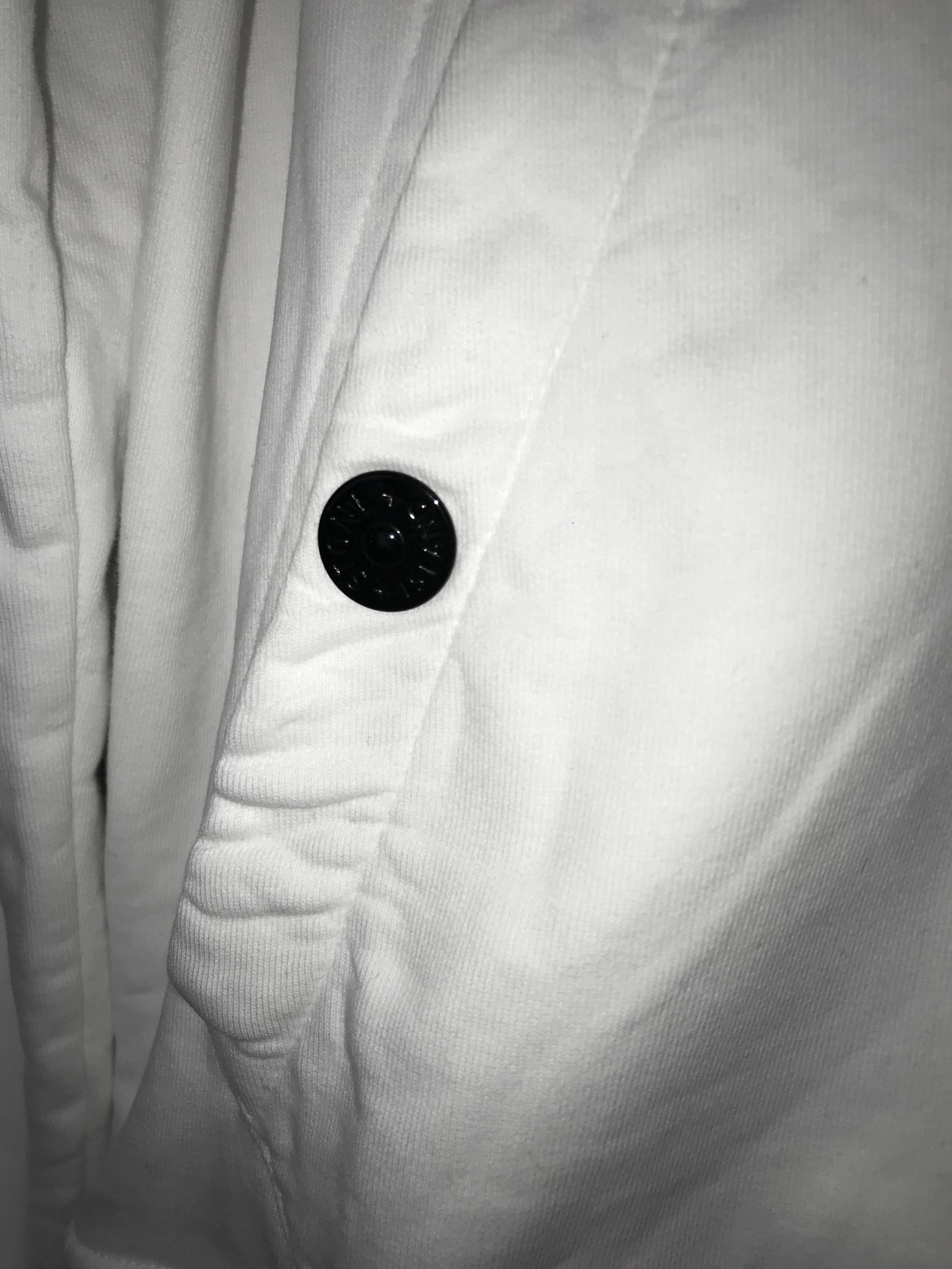 Stone Island × Supreme Supreme X Stone Island Hoodie White