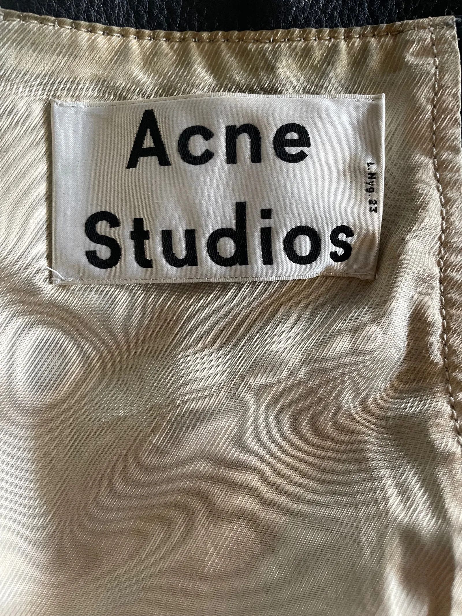 Acne Studios Acne Studios Leather Jacket Size US S / EU 44-46 / 1 - 3 Thumbnail
