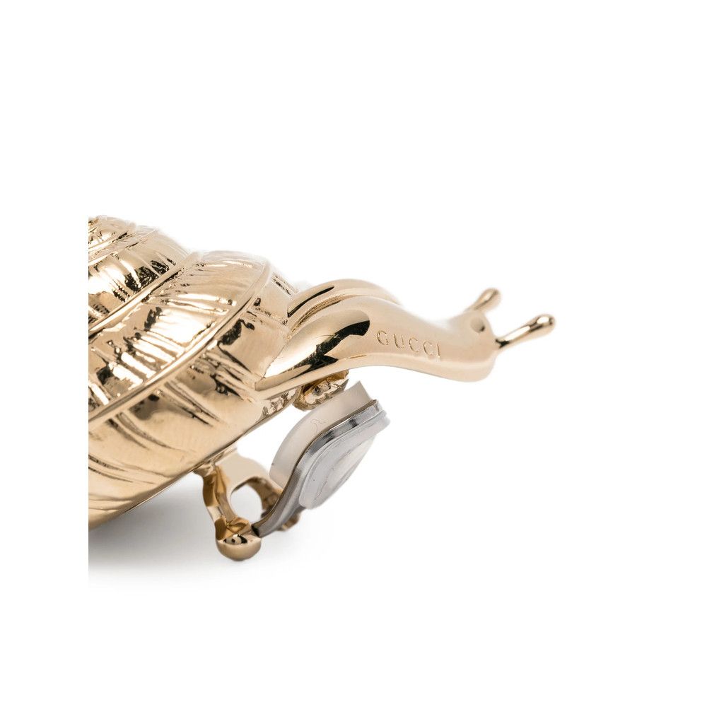 Gucci Gucci GOLD Earrings Size ONE SIZE - 2 Thumbnail
