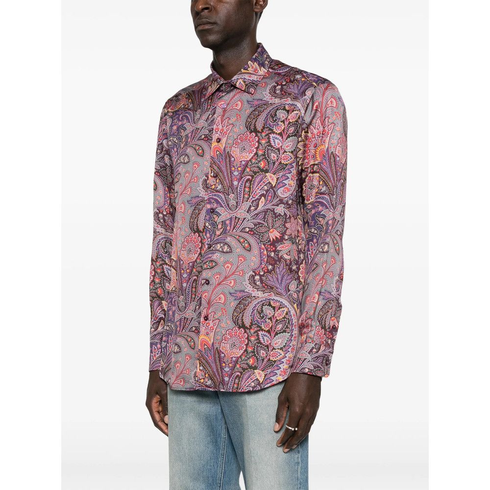 Etro Etro PURPLE Shirts Size US XS / EU 42 / 0 - 5 Thumbnail