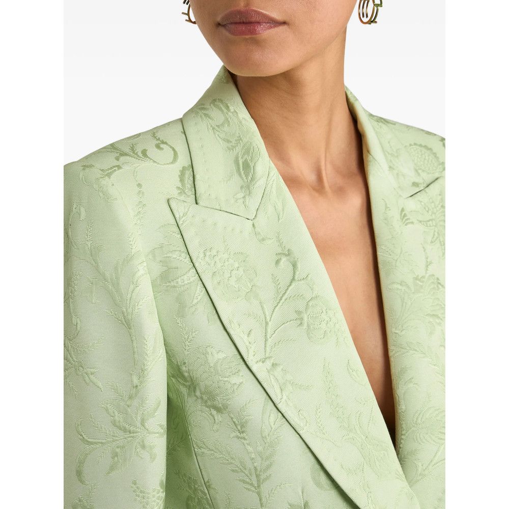 Etro Etro GREEN Jackets - Fitted Jackets Size M / US 6-8 / IT 42-44 - 4 Thumbnail