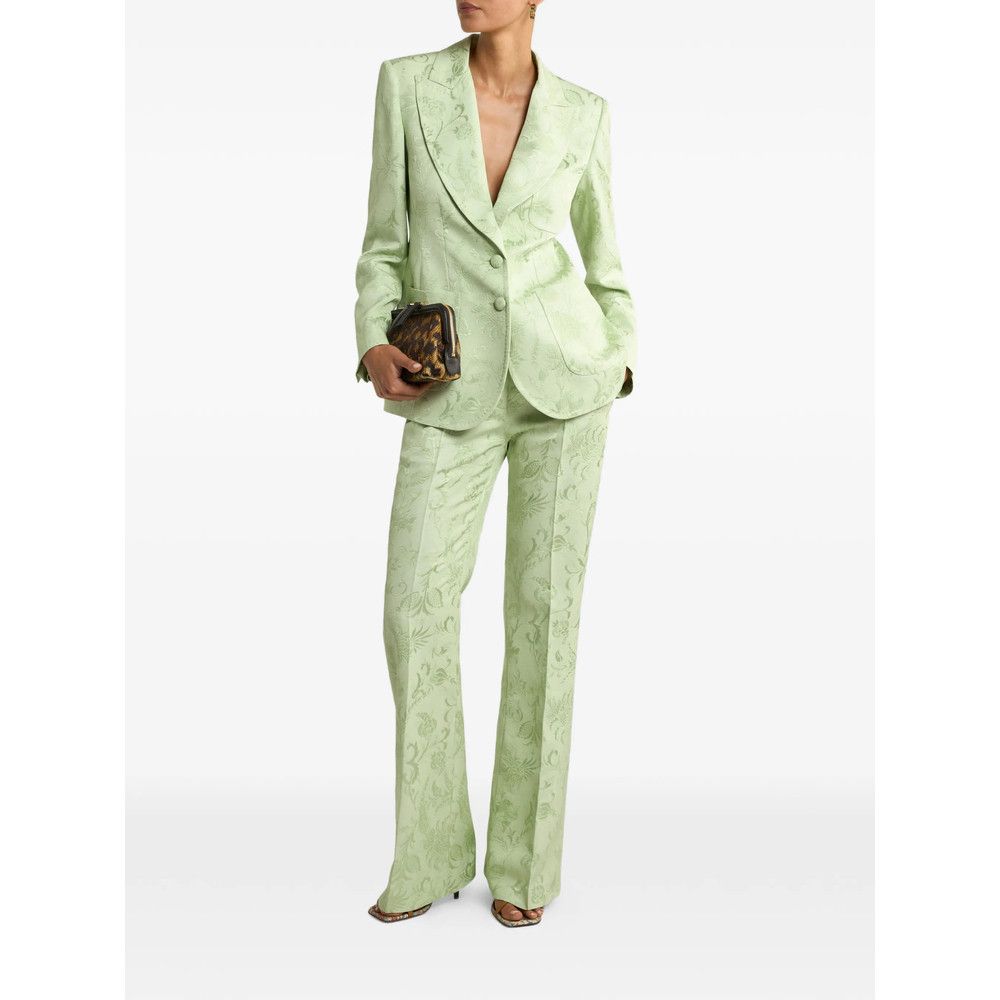 Etro Etro GREEN Jackets - Fitted Jackets Size M / US 6-8 / IT 42-44 - 3 Thumbnail
