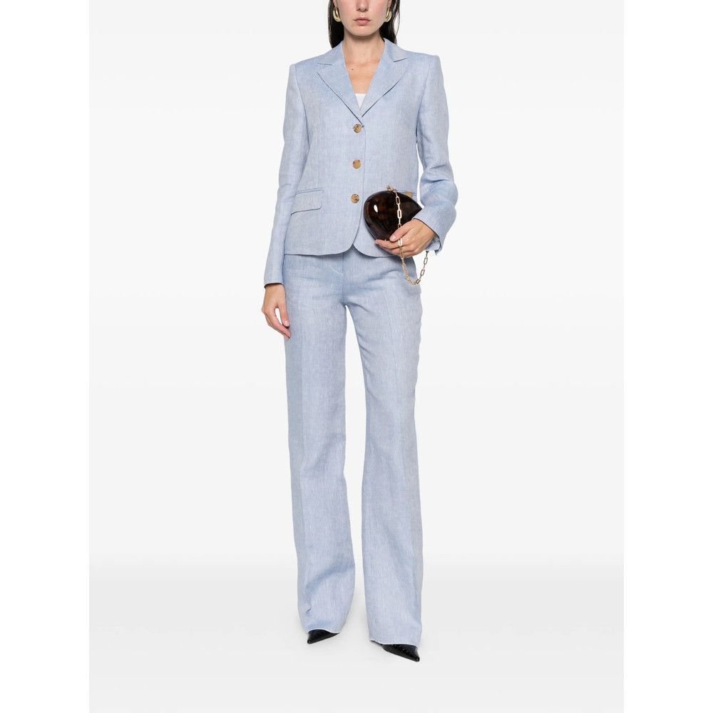 Etro Etro BLUE Trousers - Tailored Trousers Size 28" / US 6 / IT 42 - 4 Thumbnail