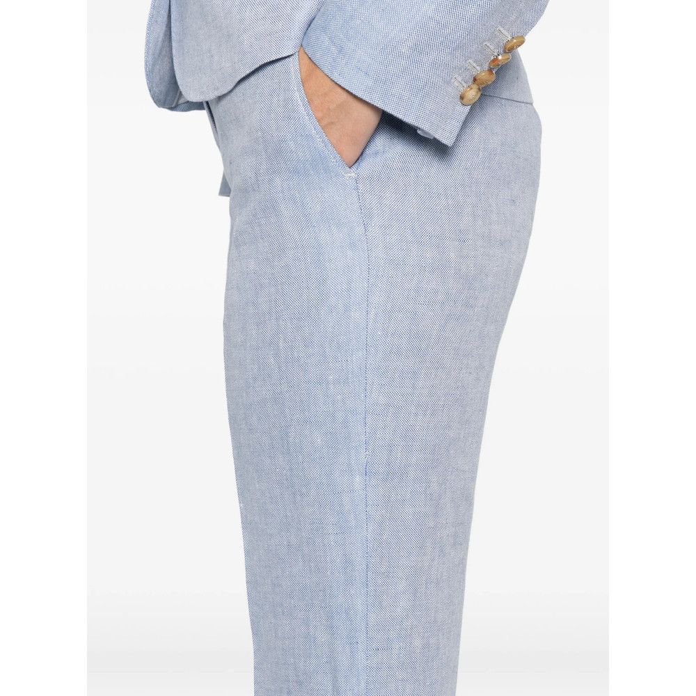 Etro Etro BLUE Trousers - Tailored Trousers Size 28" / US 6 / IT 42 - 2 Thumbnail