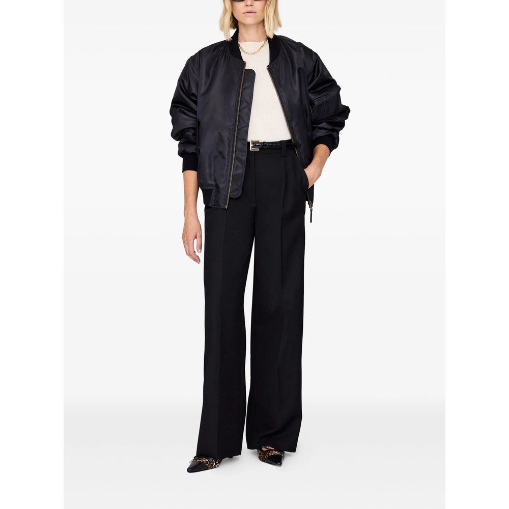 Anine Bing Anine Bing BLACK Trousers - Tailored Trousers Size 30" / US 8 / IT 44 - 2 Thumbnail