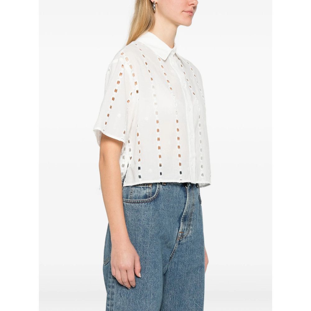 Anine Bing Anine Bing WHITE Tops - Shirts Size XXS / US 00 / IT 34 - 3 Thumbnail