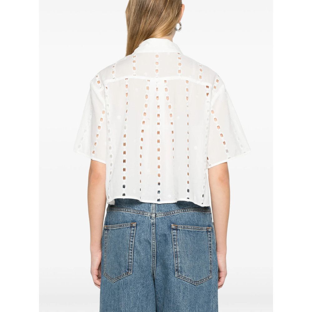 Anine Bing Anine Bing WHITE Tops - Shirts Size XXS / US 00 / IT 34 - 5 Thumbnail