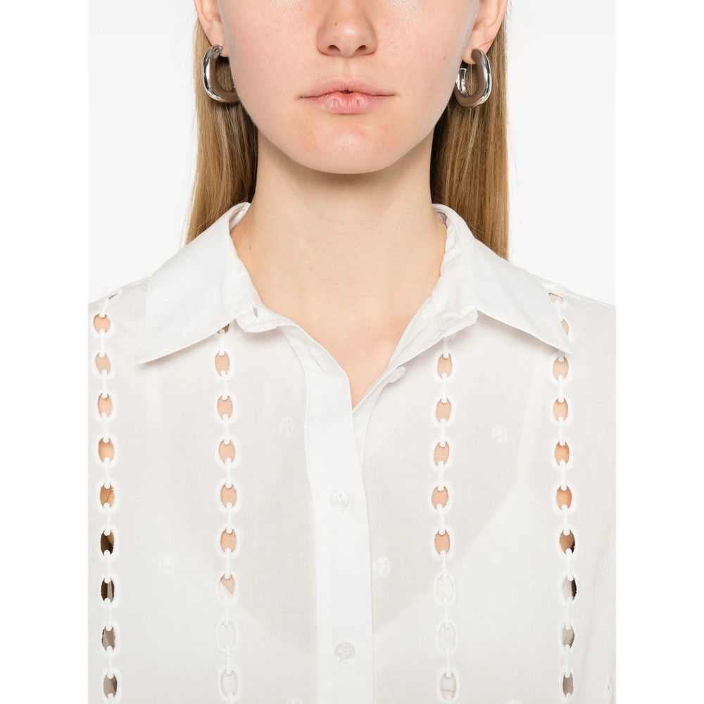Anine Bing Anine Bing WHITE Tops - Shirts Size XXS / US 00 / IT 34 - 4 Thumbnail