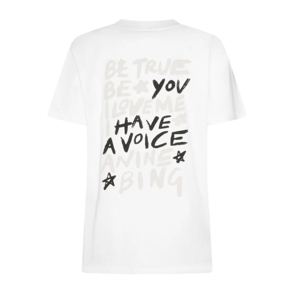 Anine Bing Anine Bing WHITE Tops - T-shirts & Jerseys Size M / US 6-8 / IT 42-44 - 2 Thumbnail