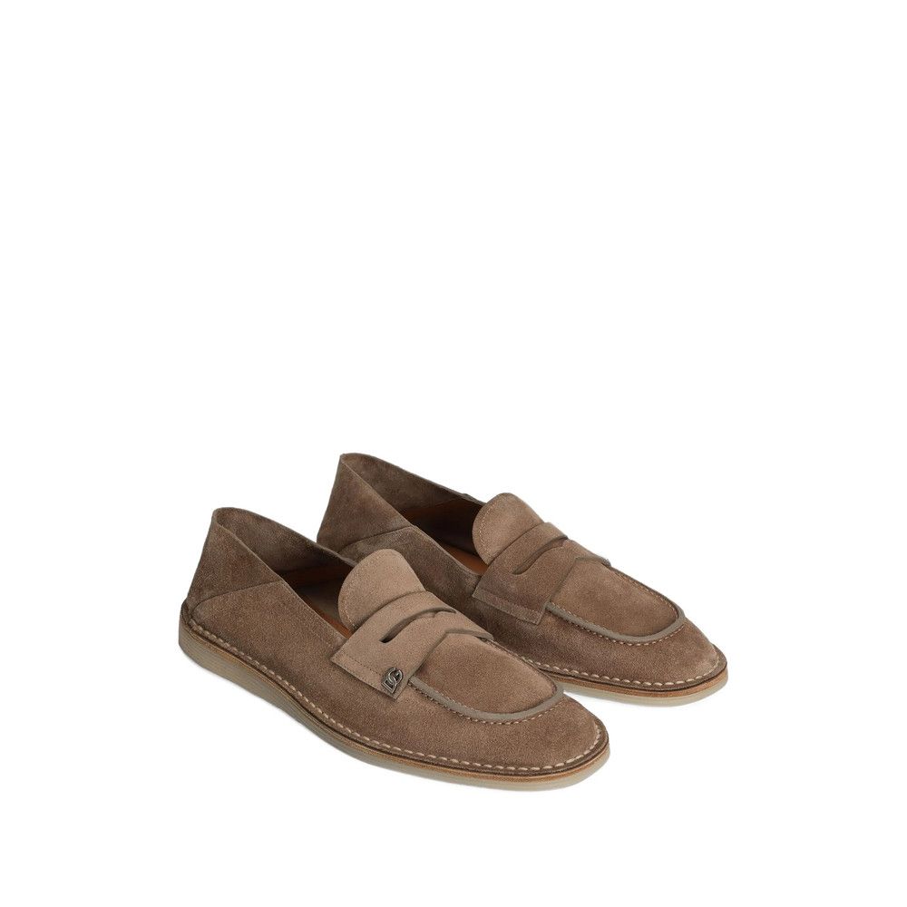 Dolce & Gabbana Dolce & Gabbana BROWN Loafers Size US 12 / EU 45 - 2 Thumbnail
