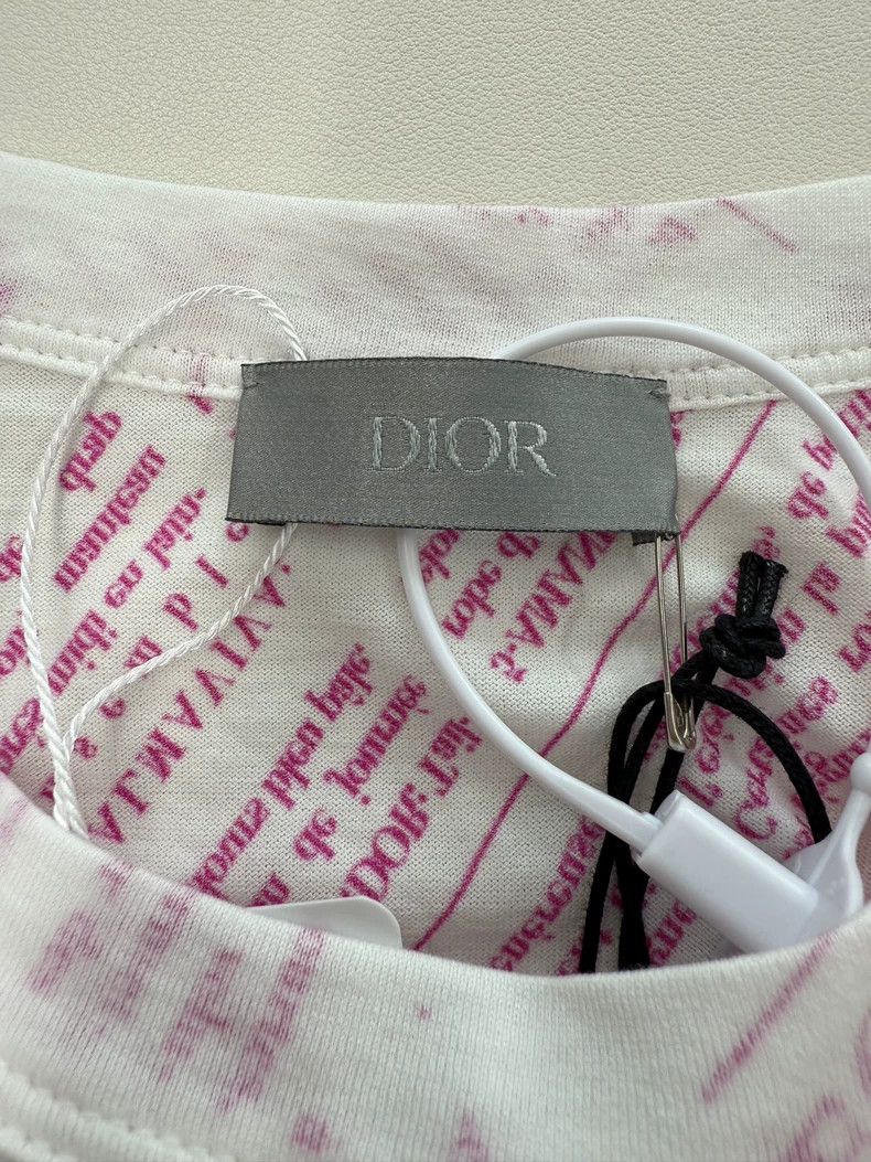 Dior Dior Newspaper Print Short Sleeve T-shirt Size US M / EU 48-50 / 2 - 3 Thumbnail