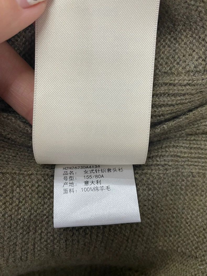 Hermes Hermes Green Wool Knit Sweater Size US M / EU 48-50 / 2 - 5 Thumbnail