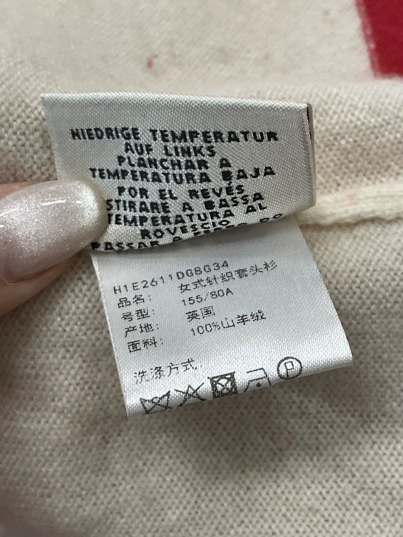 Hermes Hermes Red Colorblock Cashmere Sweater Size US XS / EU 42 / 0 - 5 Thumbnail