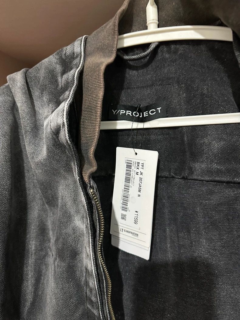 Yohji Yamamoto YProject Detachable Denim Jacket Size US M / EU 48-50 / 2 - 3 Thumbnail