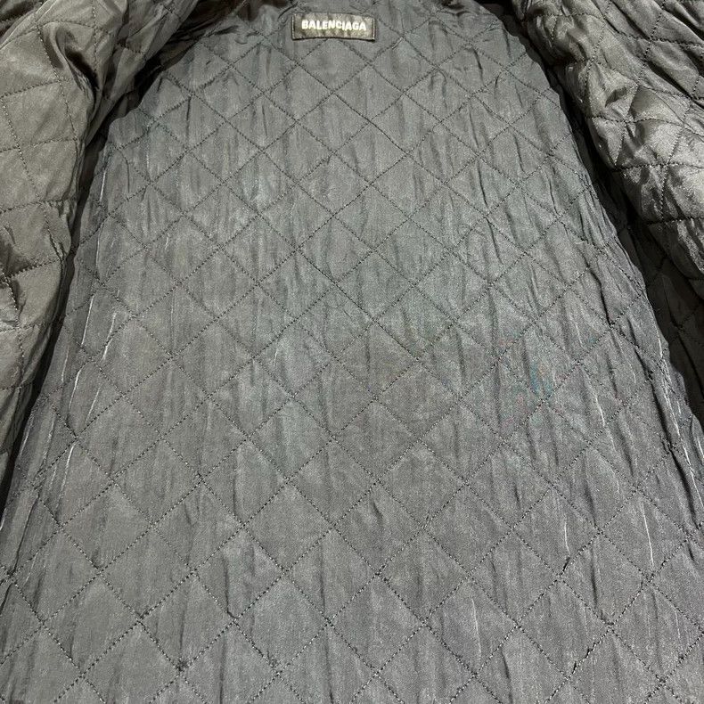 Balenciaga Balenciaga Chest Logo Fleece Jacket Size US XXL / EU 58 / 5 - 3 Thumbnail
