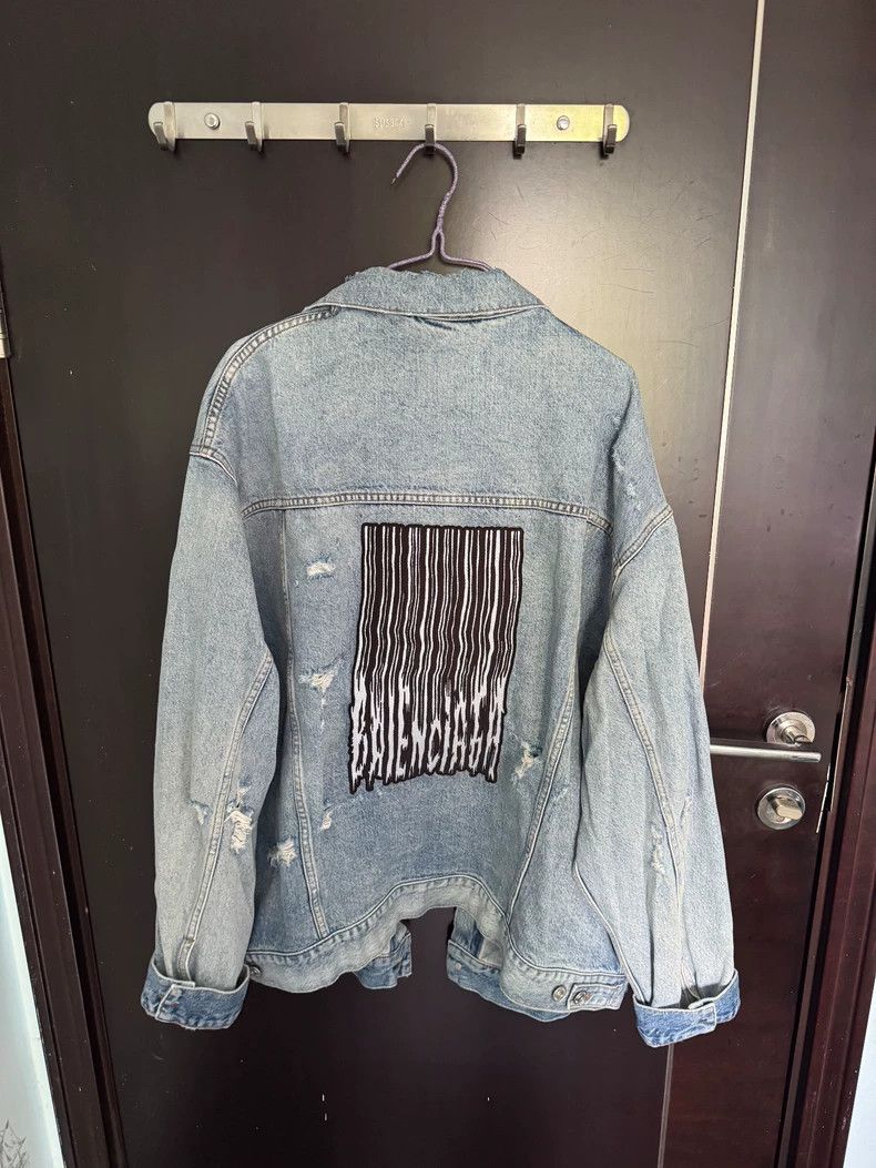 Balenciaga Balenciaga Denim Jacket XS Size US XS / EU 42 / 0 - 3 Thumbnail