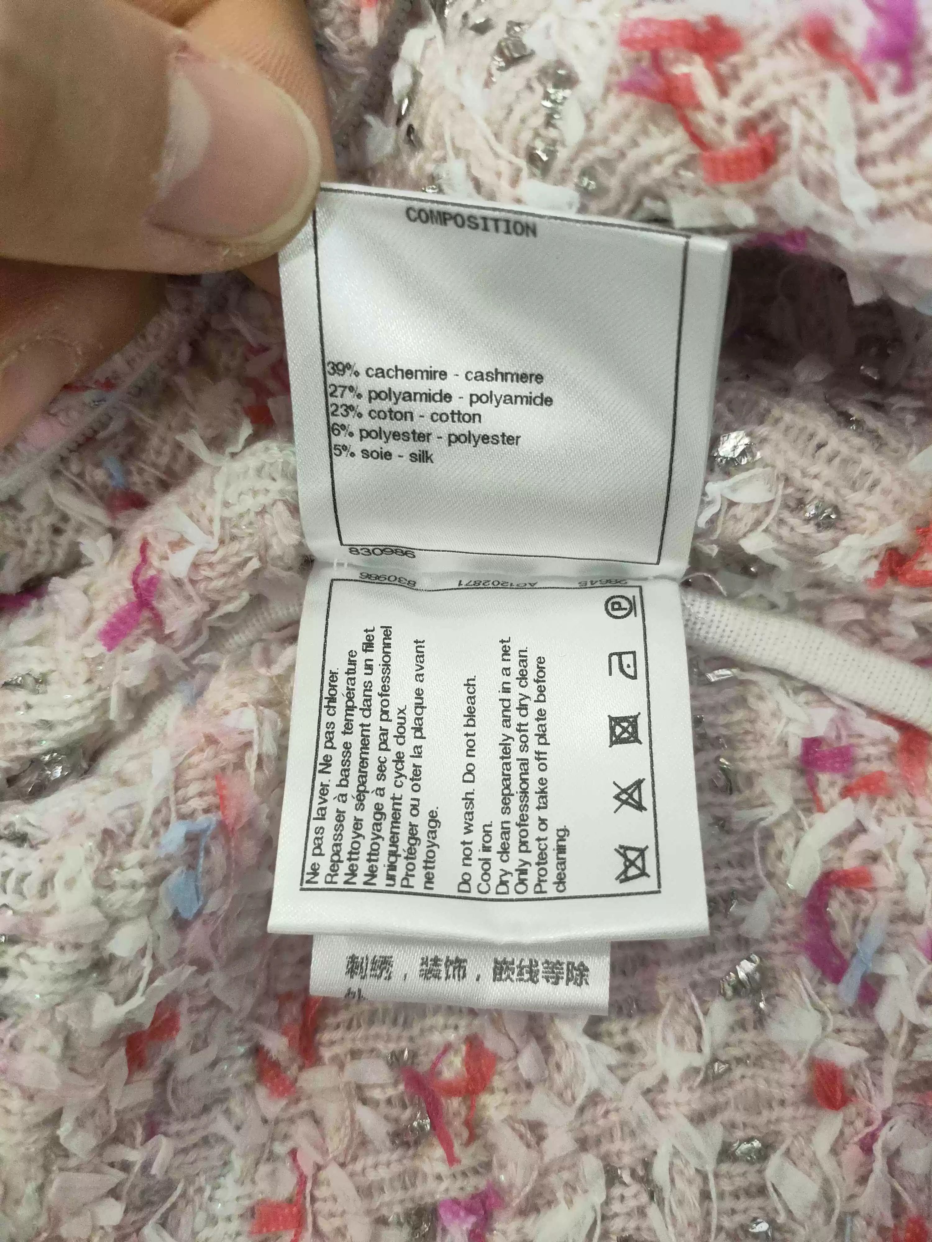 Chanel Chanel Pink Gradient Sequin Skirt Size US 38 / EU 54 - 5 Thumbnail