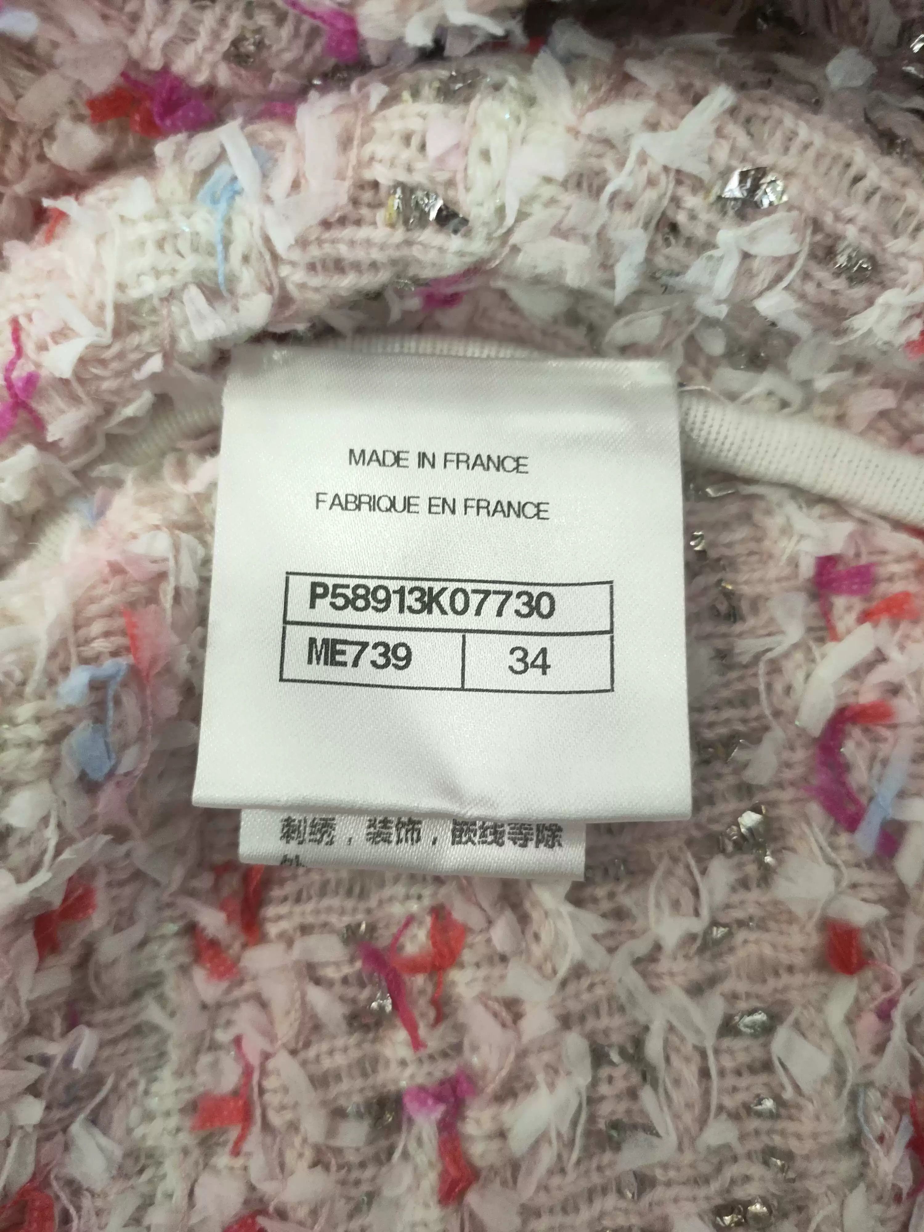 Chanel Chanel Pink Gradient Sequin Skirt Size US 26 / EU 42 - 4 Thumbnail