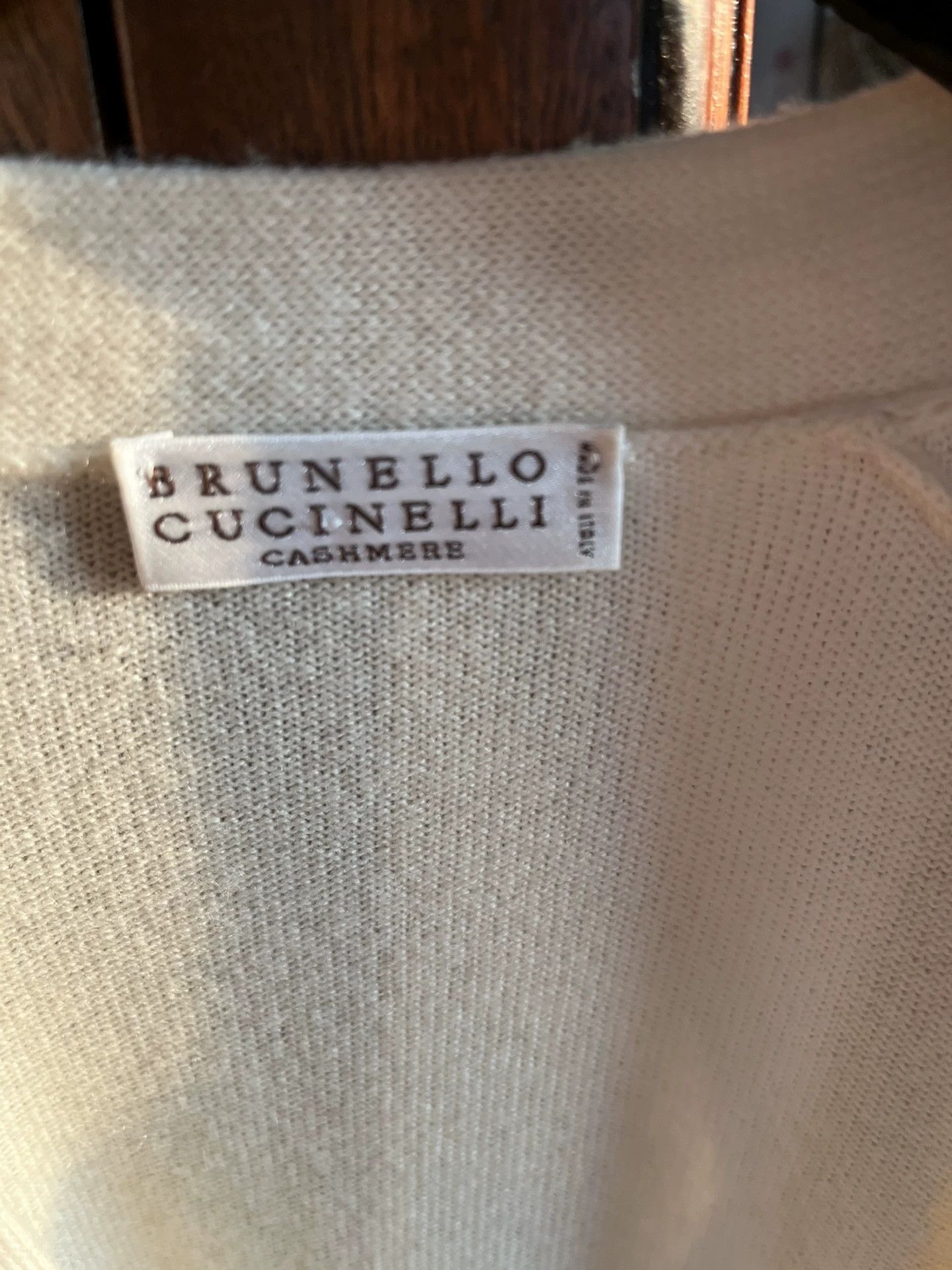 Brunello Cucinelli Brunello Cucinelli Beaded Wool Cardigan Size US XS / EU 42 / 0 - 4 Thumbnail