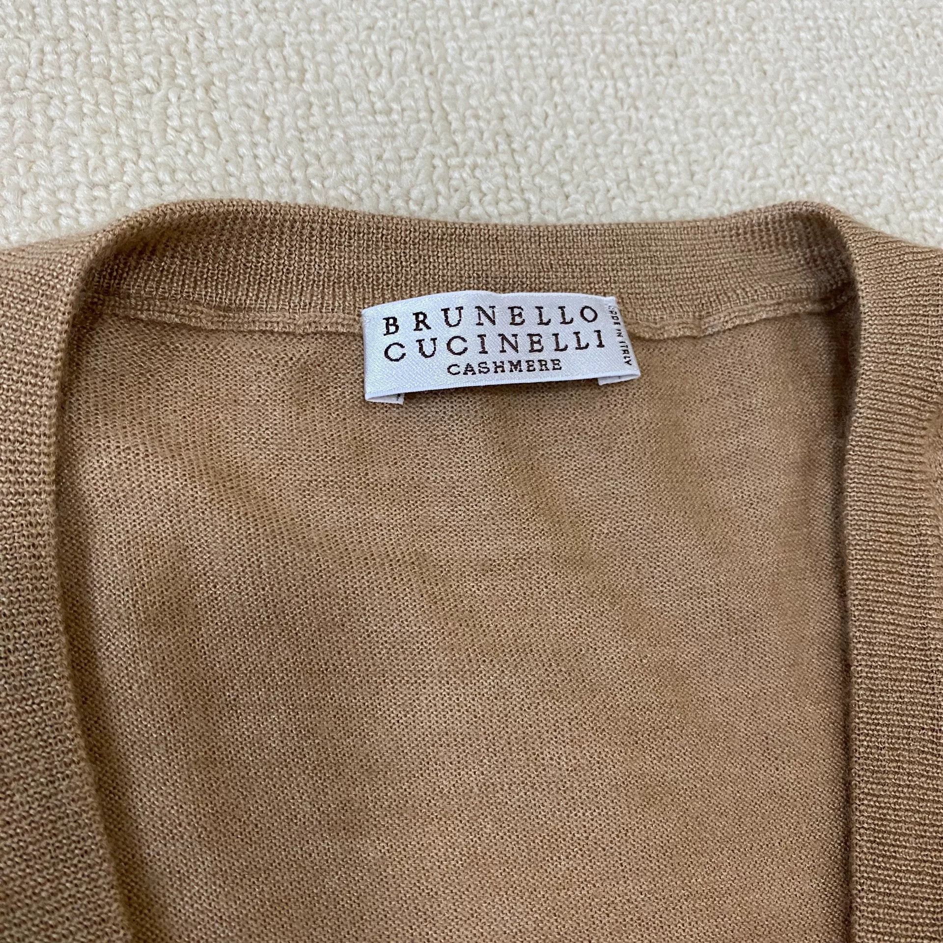 Brunello Cucinelli Brunello Cucinelli Knit Short-Sleeve Top Size US S / EU 44-46 / 1 - 3 Thumbnail