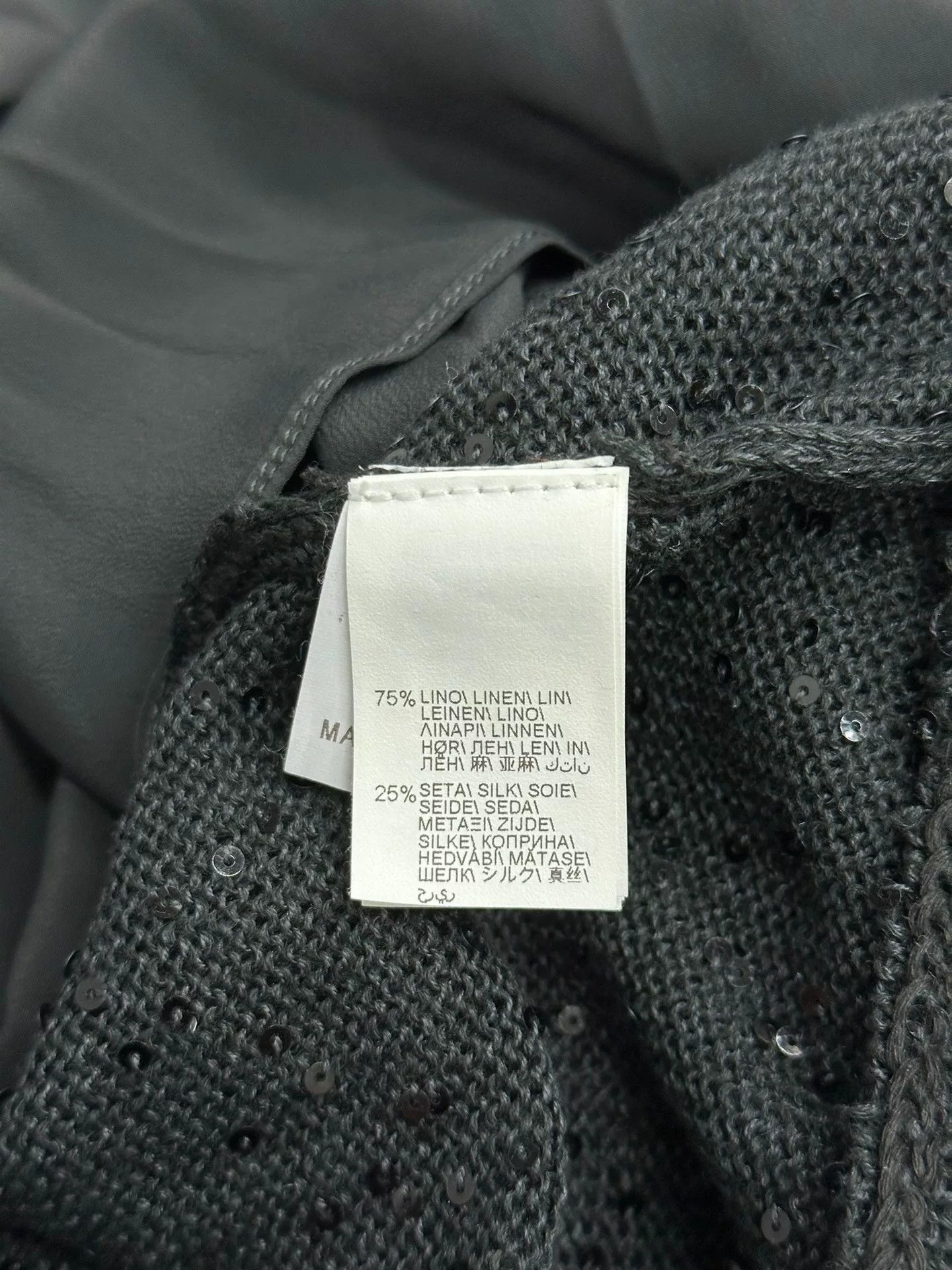 Brunello Cucinelli Brunello Cucinelli Grey Beaded Dress Size US M / EU 48-50 / 2 - 5 Thumbnail
