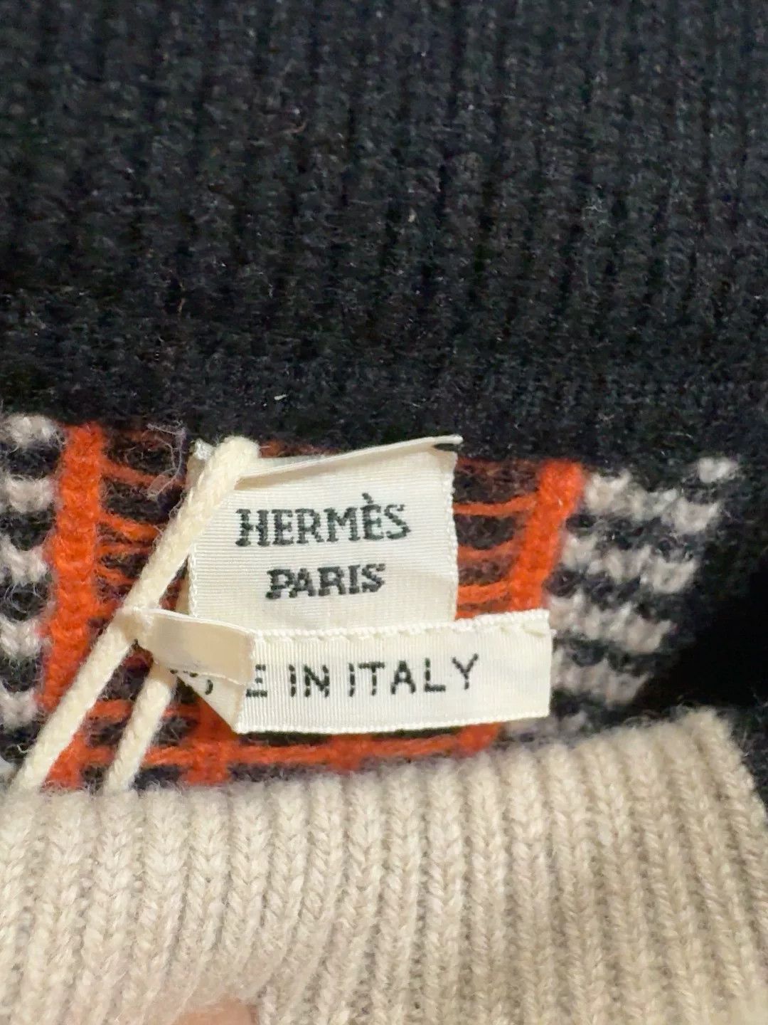 Hermes Hermes Colorblock Pattern Sweater Size US M / EU 48-50 / 2 - 2 Thumbnail
