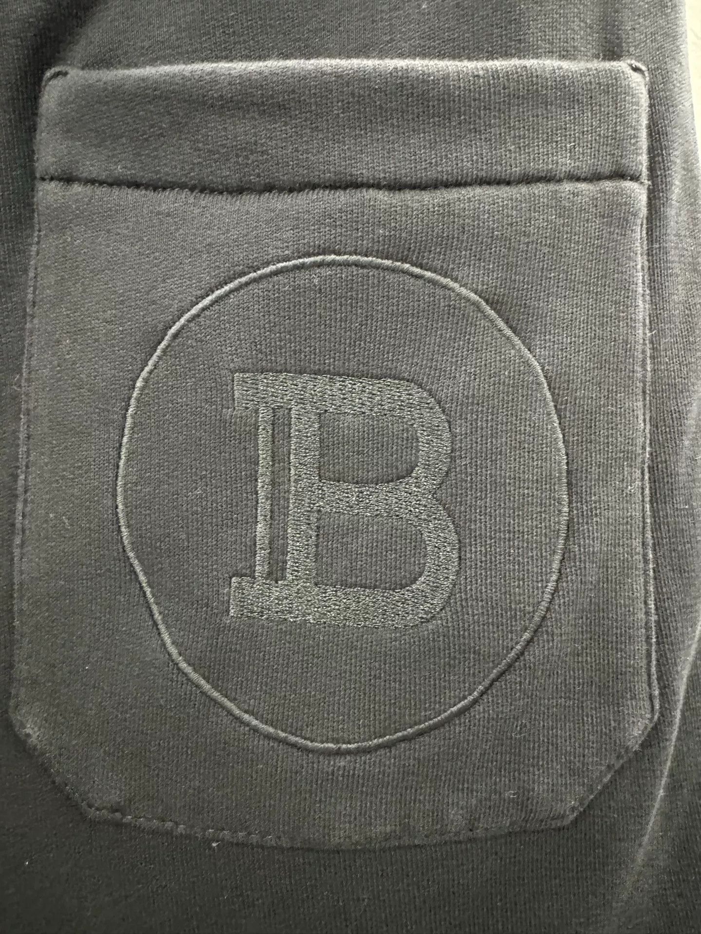 Balmain balmain black logo athletic sweatpants Size US 32 / EU 48 - 4 Thumbnail