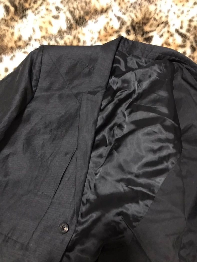 Rick Owens Rick Owens Runway Linen Tuxedo Jacket Size US XL / EU 56 / 4 - 5 Thumbnail