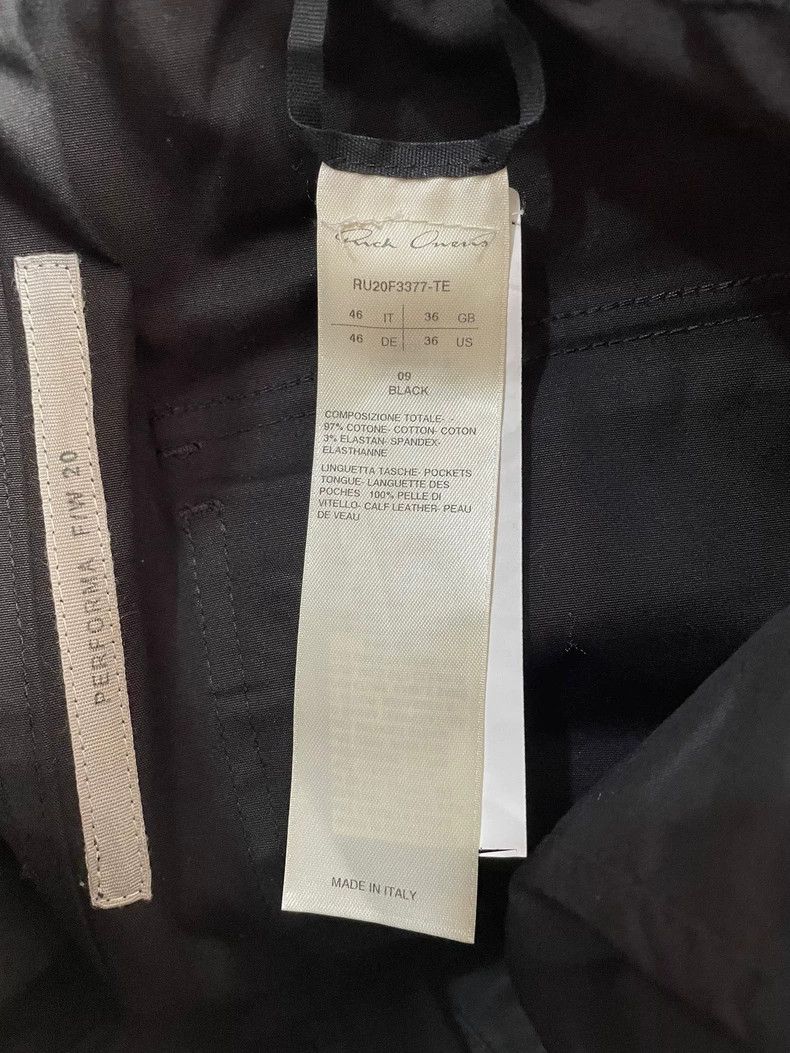 Rick Owens Rick Owens Five-Zip Cargo Pants 46 Size US 36 / EU 52 - 3 Thumbnail