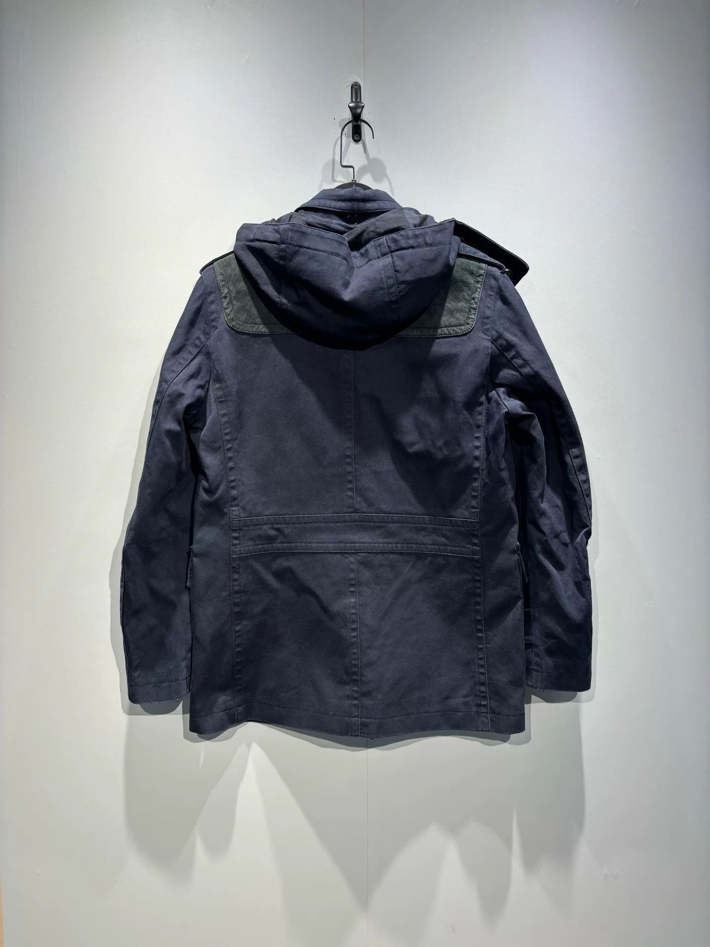 Burberry Burberry Black Wool Toggle Coat Size 48 Size US XL / EU 56 / 4 - 2 Thumbnail