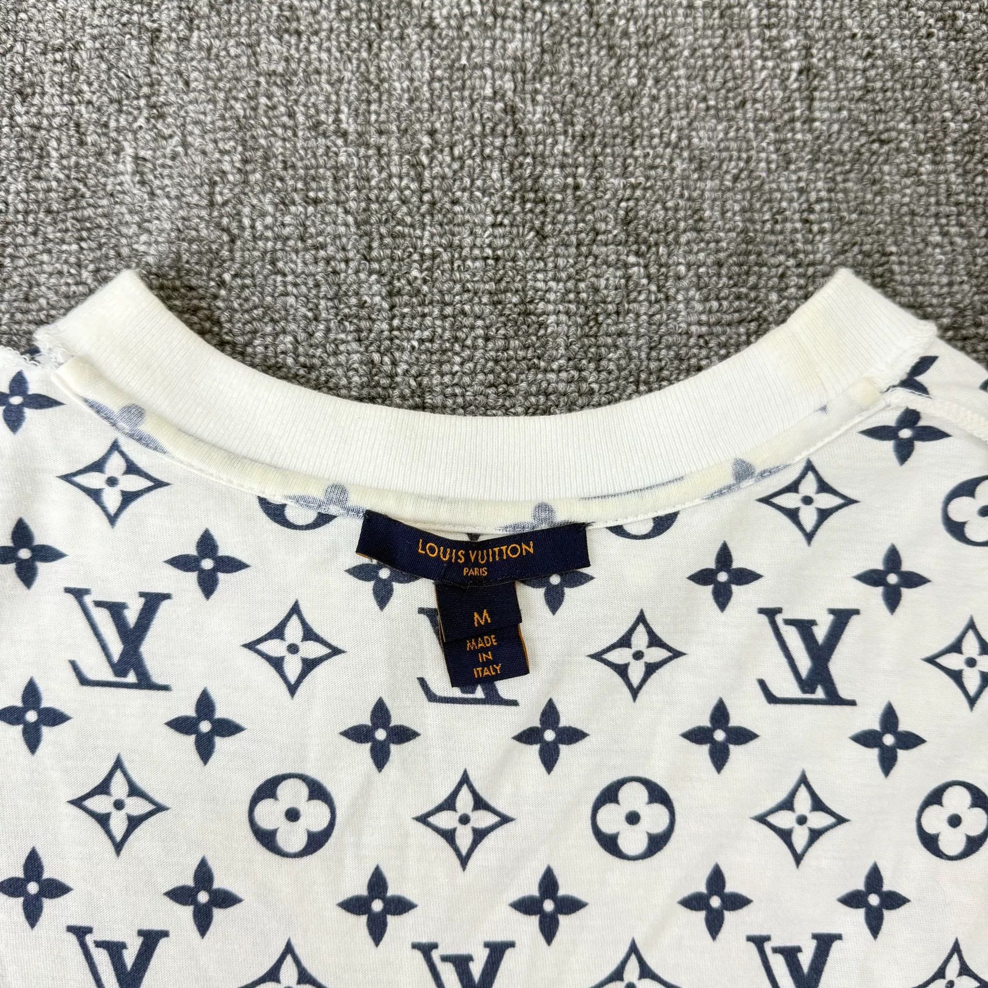Louis Vuitton LV Monogram Print Short Sleeve Top Size US M / EU 48-50 / 2 - 6 Thumbnail