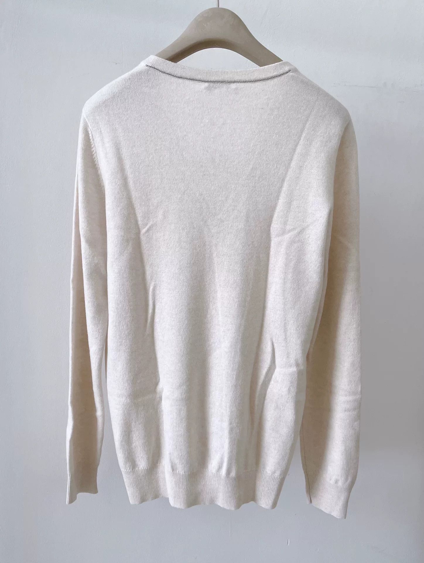 Brunello Cucinelli Brunello Cucinelli V-Neck Cashmere Sweater Size US M / EU 48-50 / 2 - 2 Thumbnail