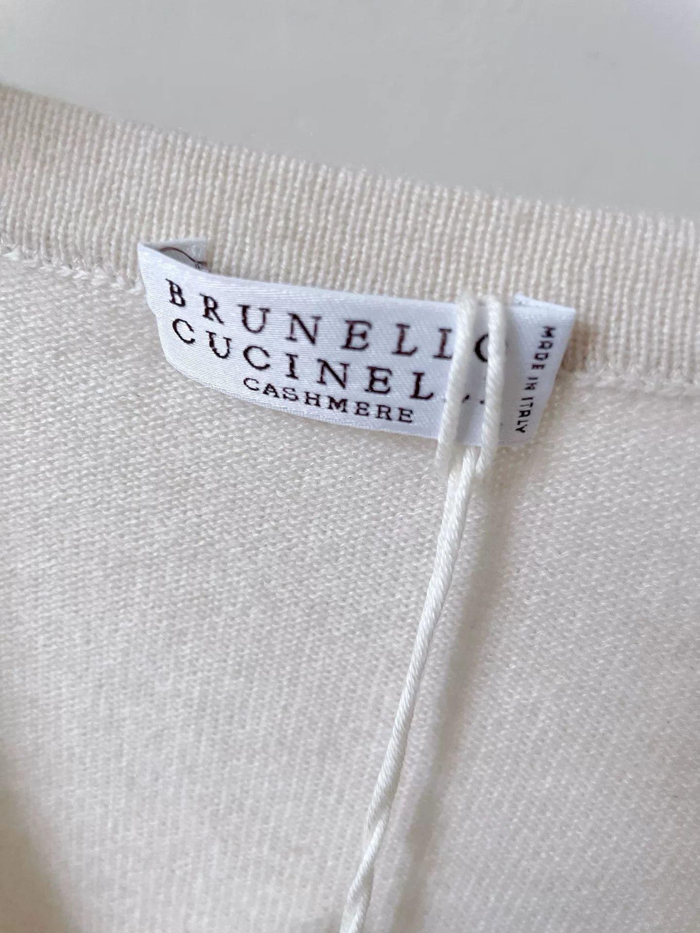 Brunello Cucinelli Brunello Cucinelli V-Neck Cashmere Sweater Size US M / EU 48-50 / 2 - 4 Thumbnail