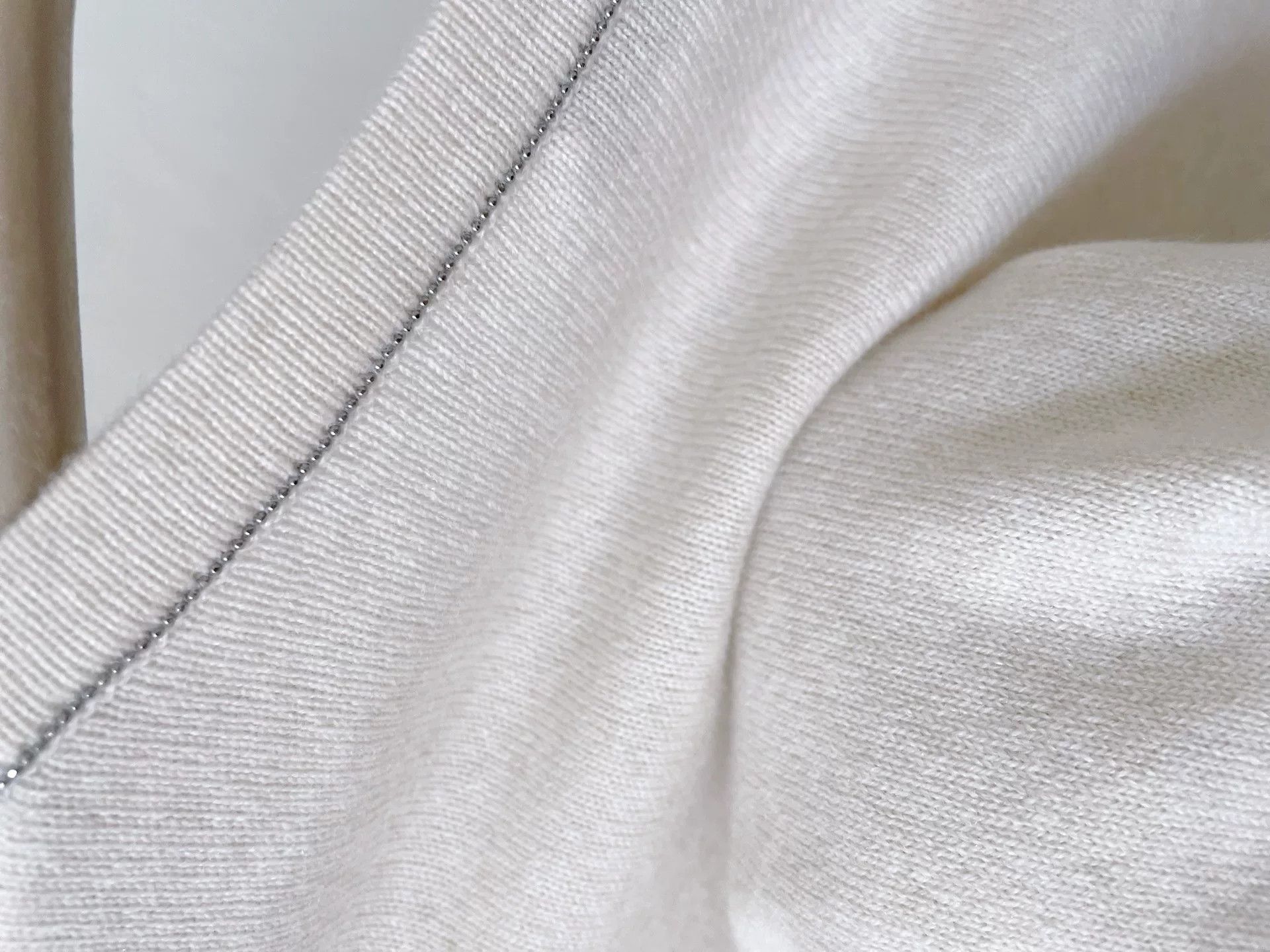 Brunello Cucinelli Brunello Cucinelli V-Neck Cashmere Sweater Size US M / EU 48-50 / 2 - 3 Thumbnail