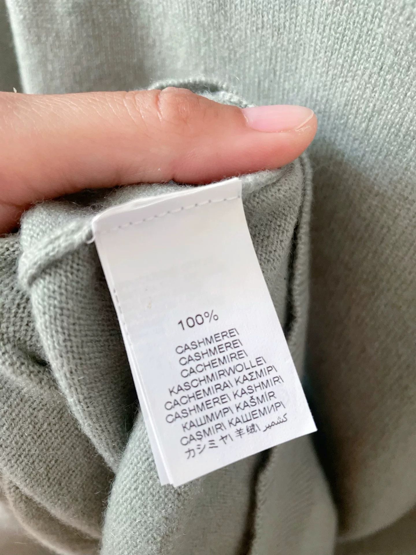 Brunello Cucinelli Brunello Cucinelli Green Cashmere Sweater Size US S / EU 44-46 / 1 - 4 Thumbnail