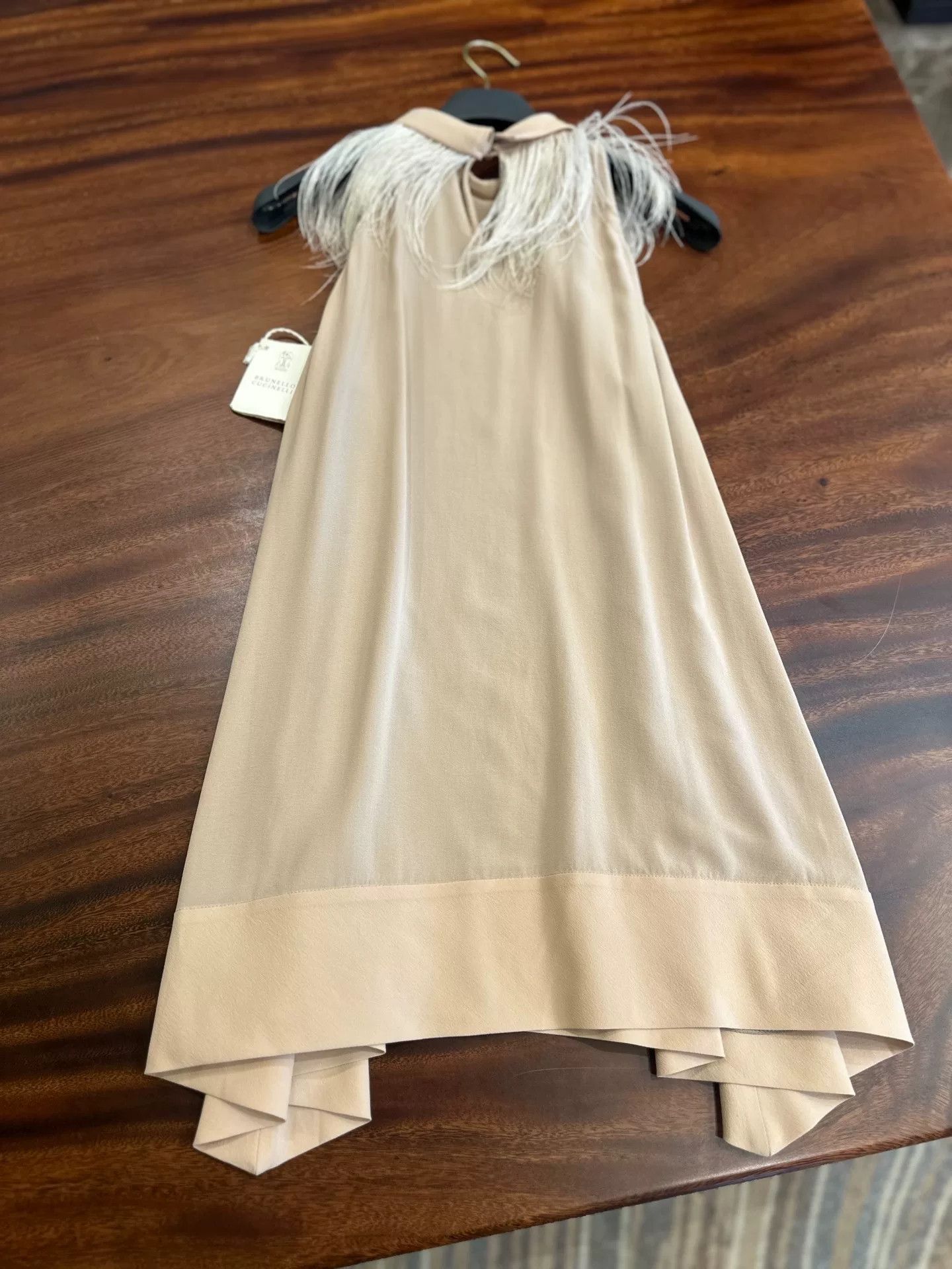 Brunello Cucinelli Brunello Cucinelli Feather Sleeveless Top Size US M / EU 48-50 / 2 - 6 Thumbnail