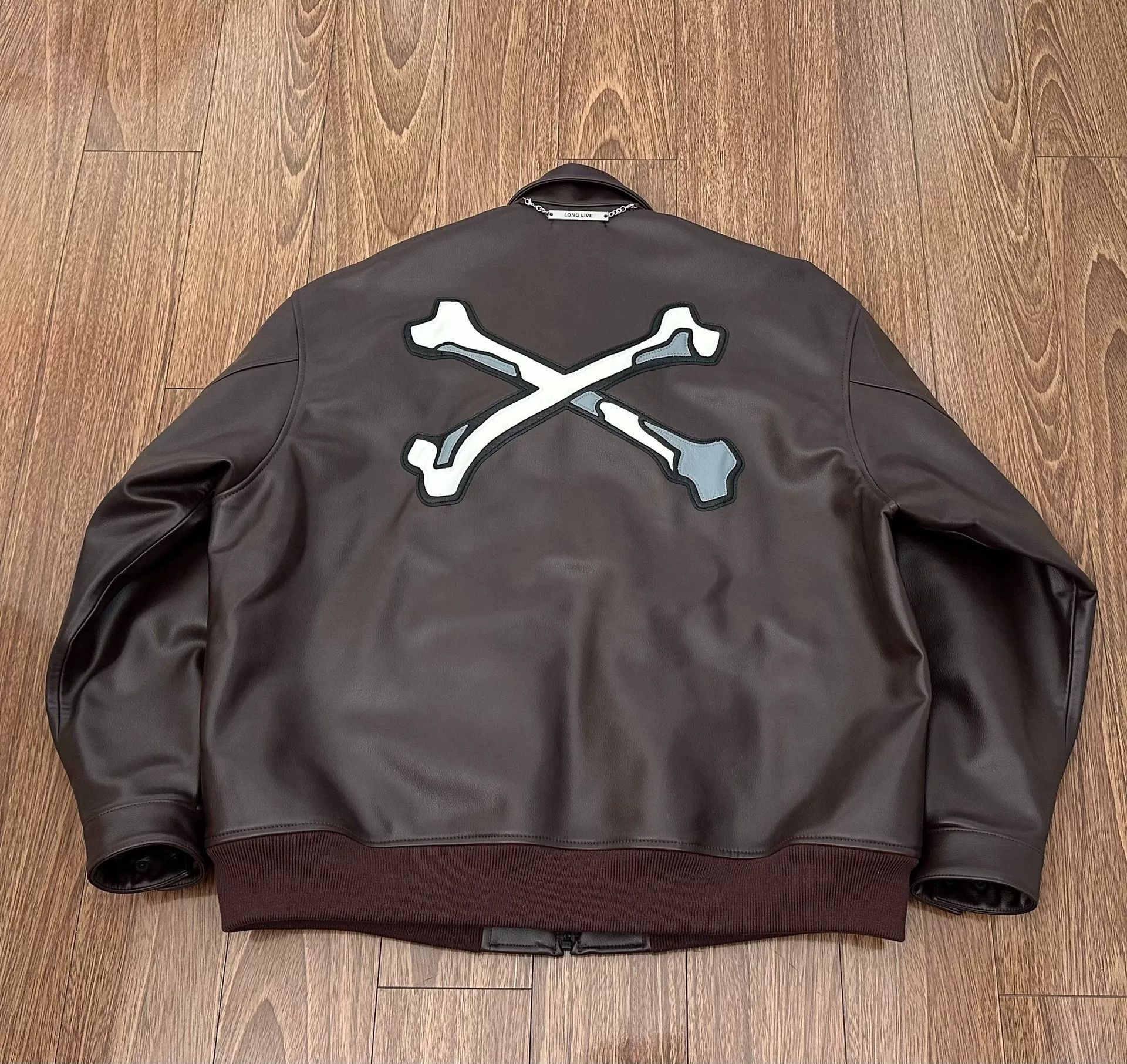 Wtaps WTAPS JFW-01 Synthetic Leather Jacket Size US XL / EU 56 / 4 - 2 Thumbnail