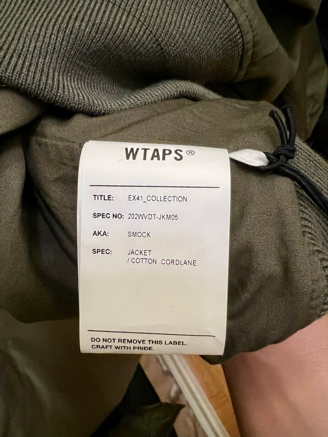 Wtaps WTAPS Cotton Cordlane Smock Jacket Size US XL / EU 56 / 4 - 3 Thumbnail