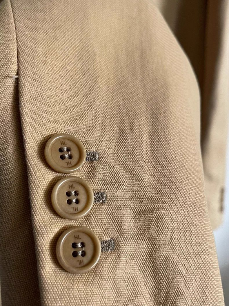 Helmut Lang Helmut Lang 00s Collar Cotton Coat Size US M / EU 48-50 / 2 - 6 Thumbnail