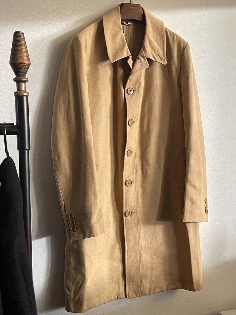 Helmut Lang Helmut Lang 00s Collar Cotton Coat Size US M / EU 48-50 / 2 - 3 Thumbnail