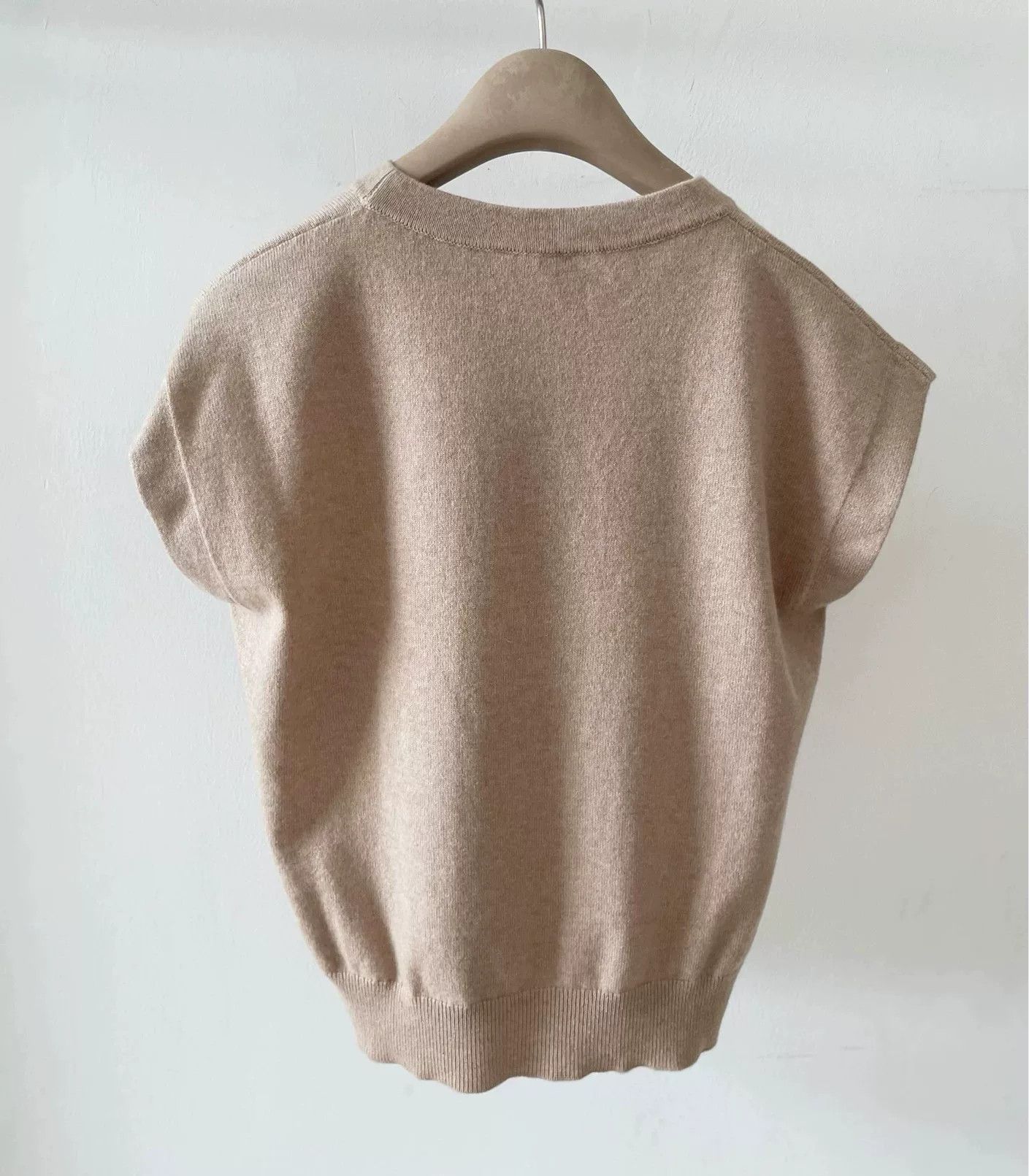 Brunello Cucinelli Brunello Cucinelli Beige Embellished Sweater Size US XS / EU 42 / 0 - 2 Thumbnail