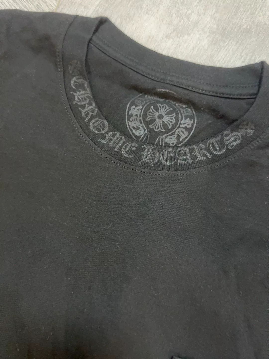 Chrome Hearts Chrome Hearts Black Long Sleeve Logo Tee Size US XL / EU 56 / 4 - 3 Thumbnail