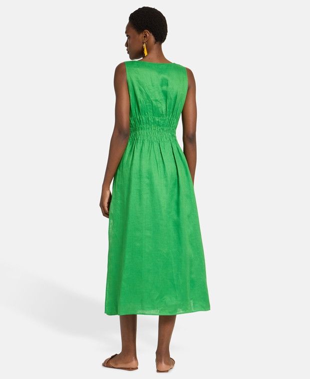 Tory Burch Linen dress Size XXS / US 00 / IT 34 - 2 Thumbnail