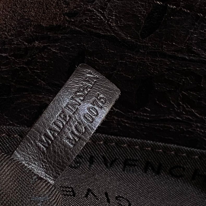 Givenchy Givenchy Vintage Crocodile Embossed Suede Bag Size ONE SIZE - 8 Thumbnail
