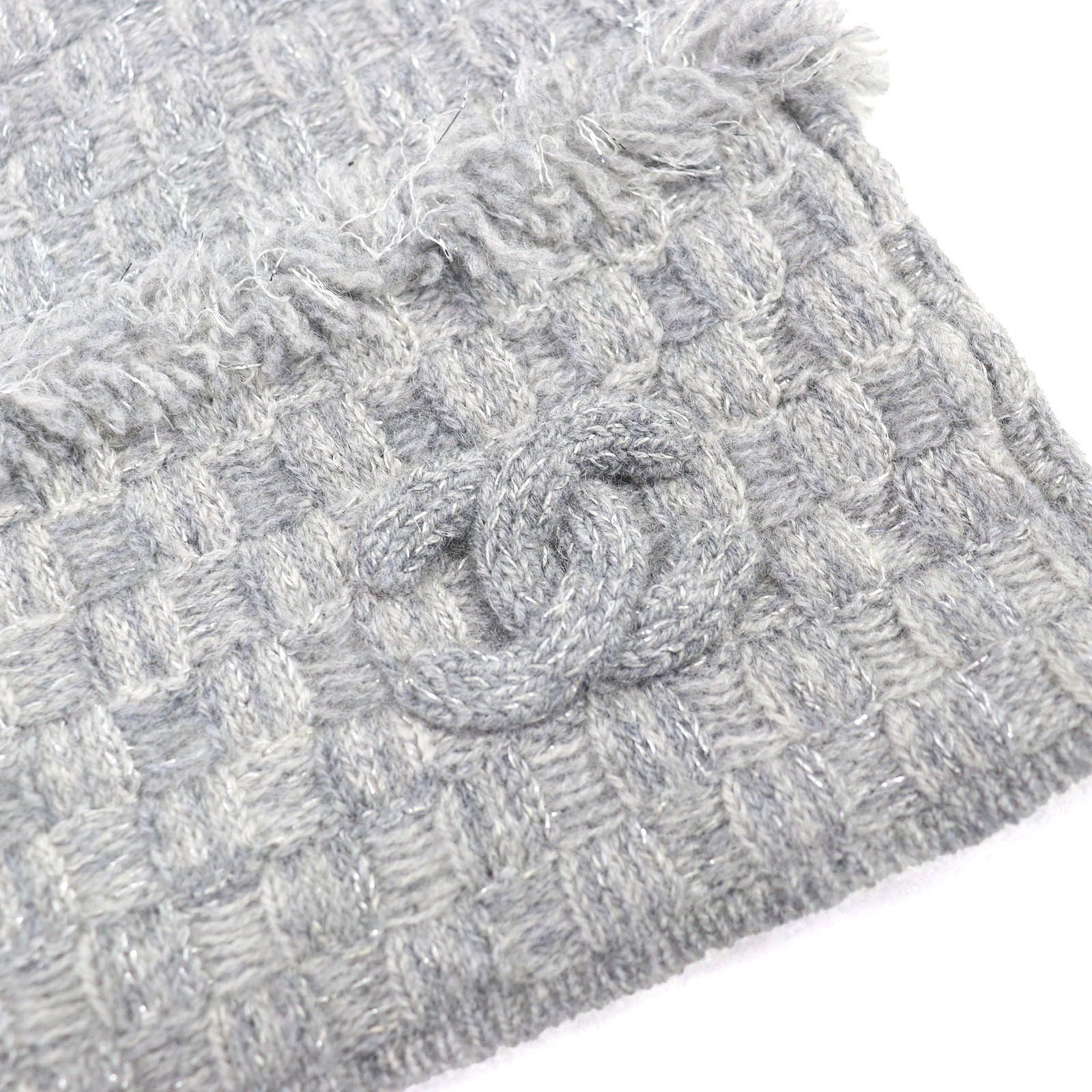 Chanel Chanel Chanel COCO Mark Cashmere Knit Cap Others Hats DUTY FREE for USA Size ONE SIZE - 7 Thumbnail