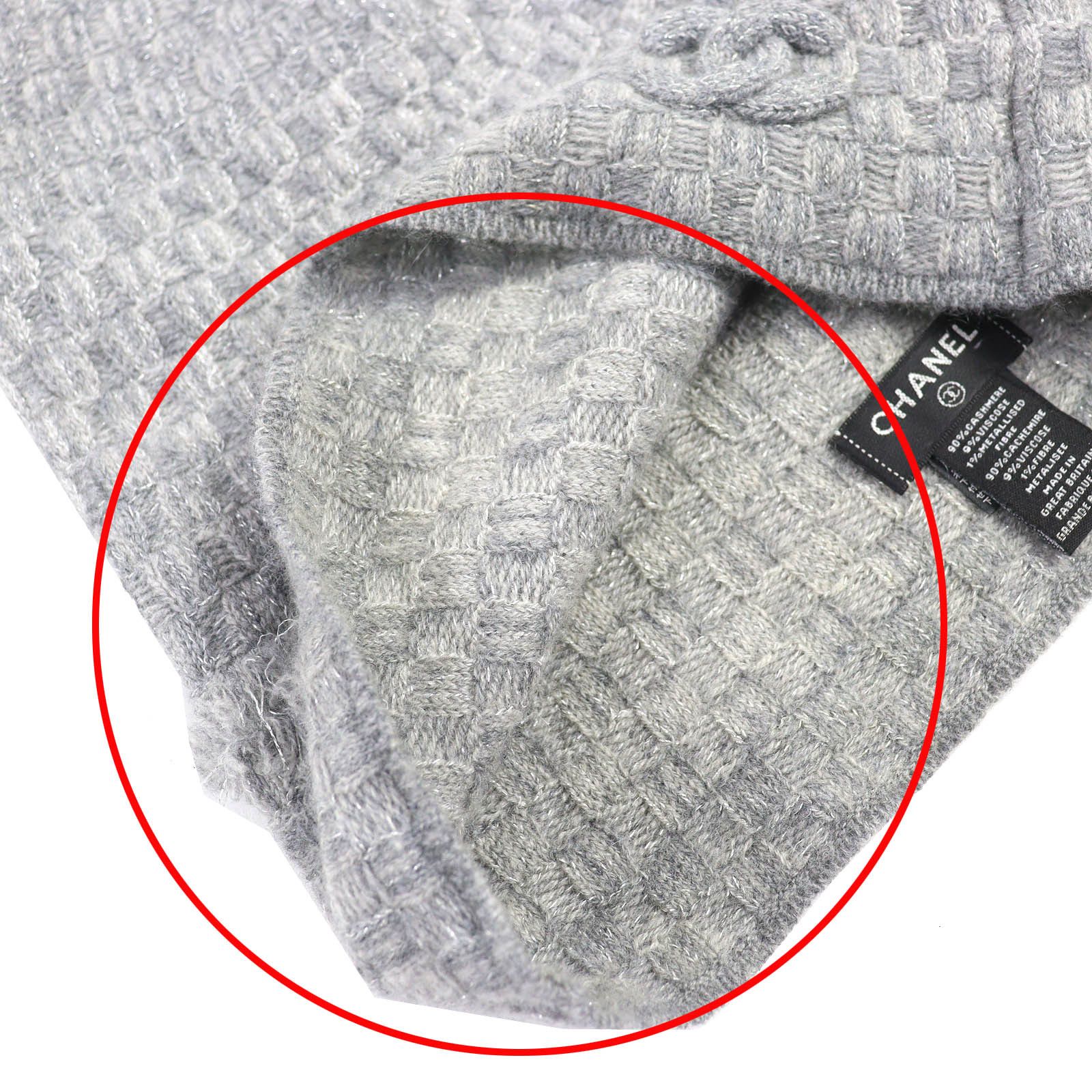 Chanel Chanel Chanel COCO Mark Cashmere Knit Cap Others Hats DUTY FREE for USA Size ONE SIZE - 12 Thumbnail