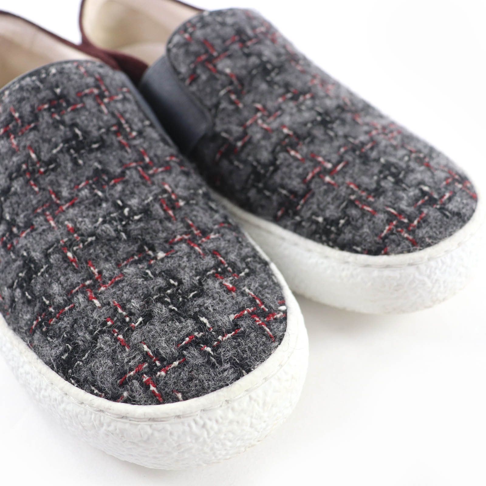 Chanel Chanel Chanel COCO Mark Tweed Suede Sneakers Suede Shoes G31713 DUTY FREE for USA Size ONE SIZE - 8 Thumbnail